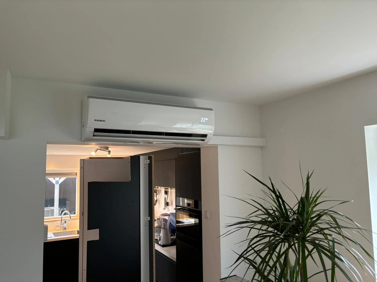 Wandairco geïnstalleerd in een woning